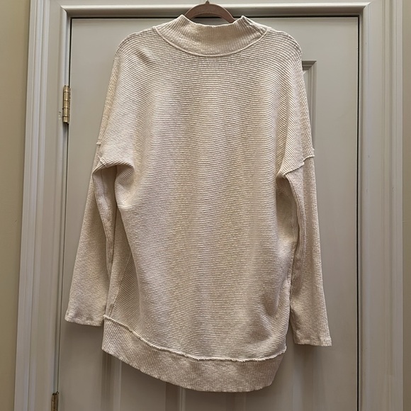 Cream Free People Casey tunic, size XL NWT - Picture 5 of 12